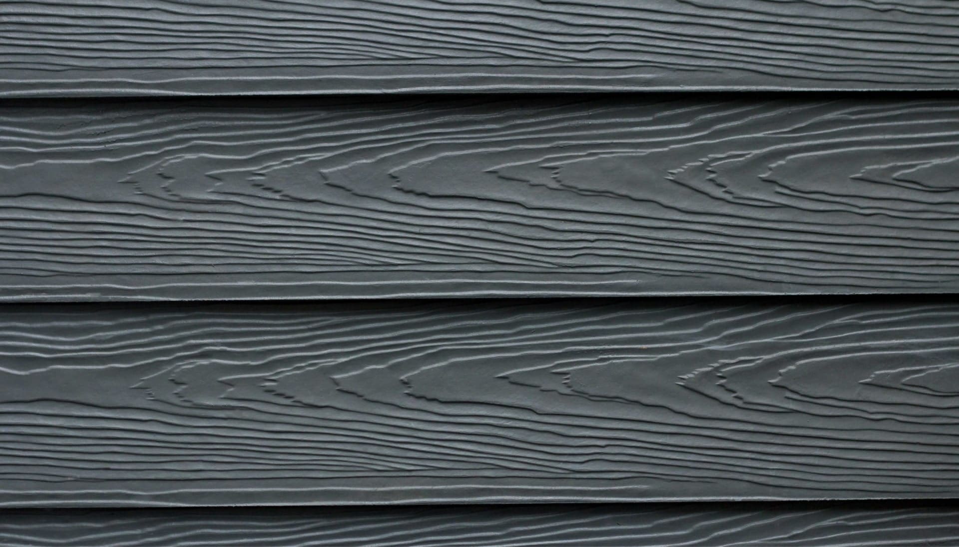 A lovely fiber cement siding that is black